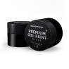 Premium Gel Paint Black No Wipe Nailsoftheday, 5ml