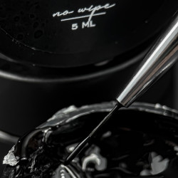Premium Gel Paint Black No Wipe Nailsoftheday, 5ml