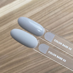 Color Base 02 Nails of the day, gris claro,10ml