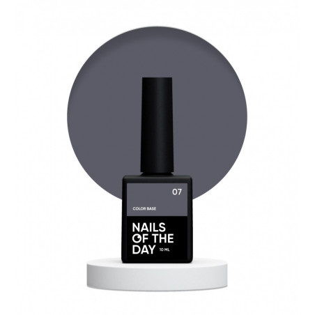 Color Base 07 Nails of the day, gris grafito,10ml