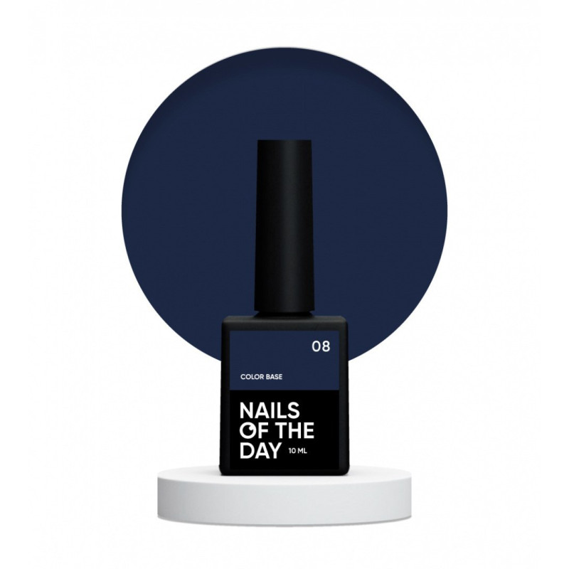 Color Base 08 Nails of the day, azul intenso,10ml