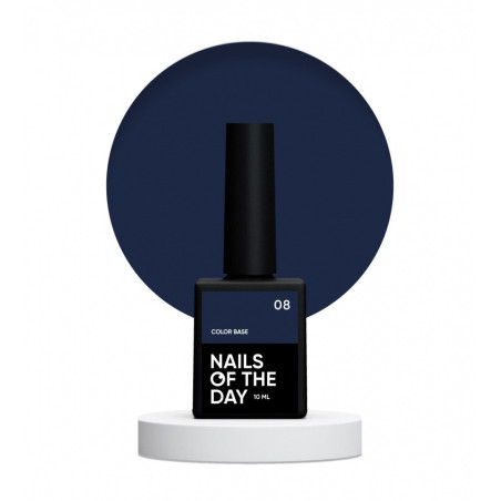 Color Base 08 Nails of the day, azul intenso,10ml