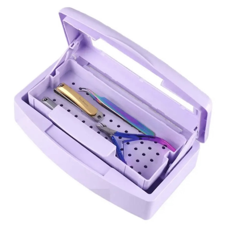 Contenedor plástico para esterilización y desinfección de heramientas, 500ml, 1 ud