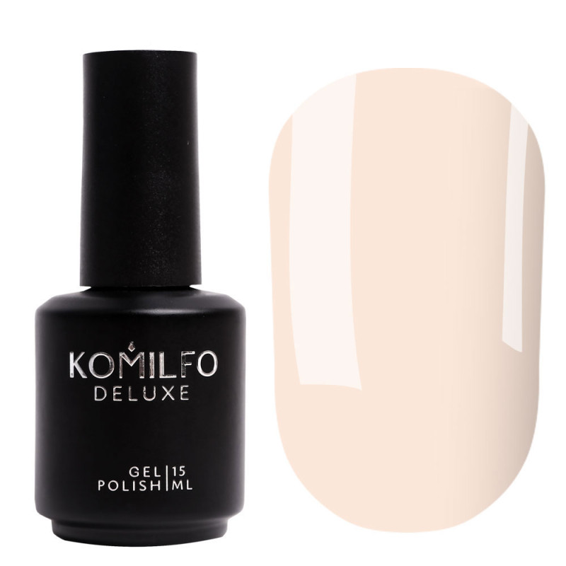 Esmalte semipermanente F003 French Colección Komilfo, rosa pálido, 15ml