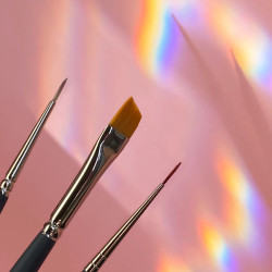 Pincel Liner 5 NAILSOFTHEDAY Nail Art de pelo sintético