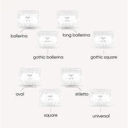 Dual Form Square DARK, 120uds