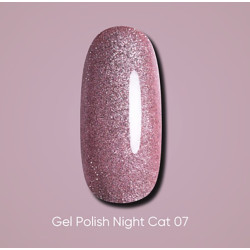 Esmalte Semipermanente Ojo de gato 07, Night Cat Reflectante Dark, 6ml