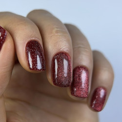 Esmalte Semipermanente Ojo de gato 09, Night Cat Reflectante Dark, 6ml