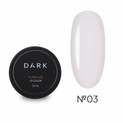 Polygel 03 en bote DARK, Blanco Traslúcido, 30ml