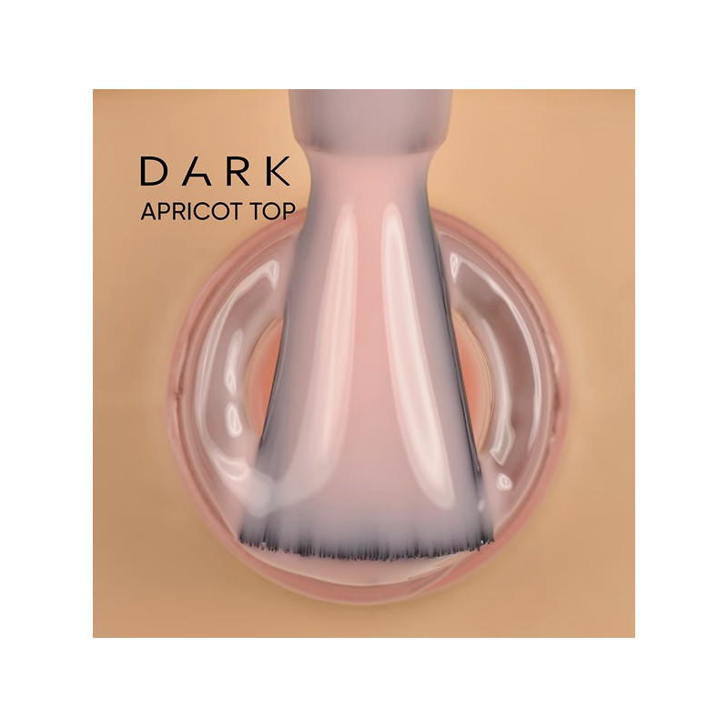 Top Apricot DARK, sin capa adhesiva, 10ml