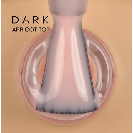 Top Apricot DARK, sin capa adhesiva, 10ml