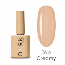 Top Creamy DARK, sin capa adhesiva, 10ml