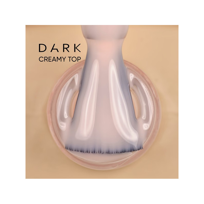 Top Creamy DARK, sin capa adhesiva, 10ml