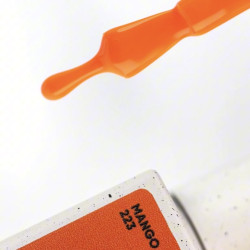Esmalte Semipermanente Let's special Mango NAILSOFTHEDAY, naranja neón, 10ml