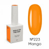 Esmalte Semipermanente Let's special Mango NAILSOFTHEDAY, naranja neón, 10ml