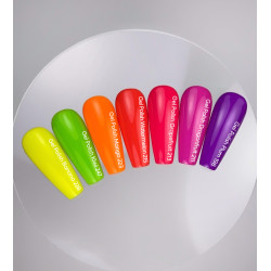 Esmalte Semipermanente Let's special Watermelon NAILSOFTHEDAY, rojo coral intenso, 10ml