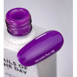 Esmalte Semipermanente Let's special Plum NAILSOFTHEDAY, ciruela violeta, 10ml