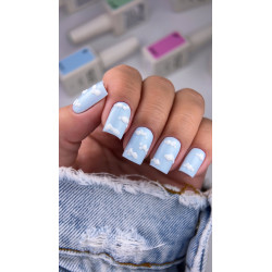 Esmalte Semipermanente Let's special Iris NAILSOFTHEDAY, Azul cielo, 10ml