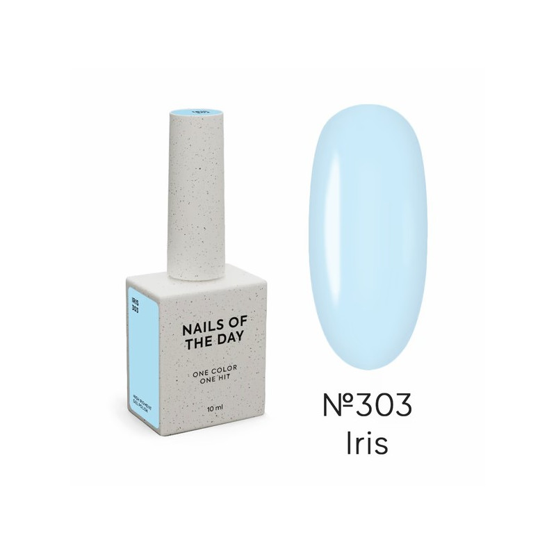 Esmalte Semipermanente Let's special Iris NAILSOFTHEDAY, Azul cielo, 10ml