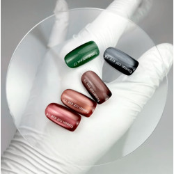 Esmalte semipermanente Korean Cat Eye 16 "Ojo de gato" NAILSOFTHEDAY, 10ml