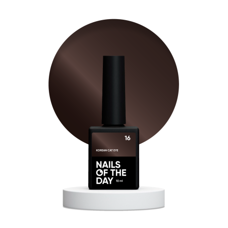 Esmalte semipermanente Korean Cat Eye 16 "Ojo de gato" NAILSOFTHEDAY, 10ml