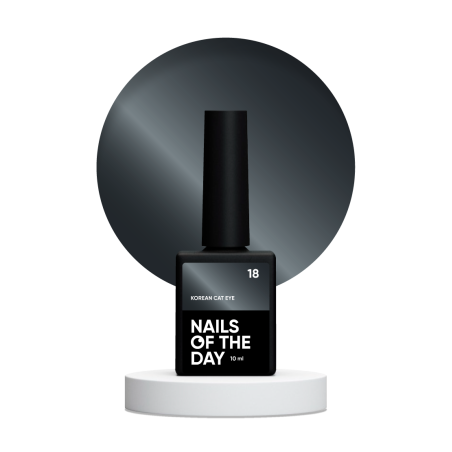 Esmalte semipermanente Korean Cat Eye 18 "Ojo de gato" NAILSOFTHEDAY, 10 ml