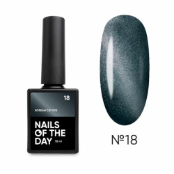 Esmalte semipermanente Korean Cat Eye 18 "Ojo de gato" NAILSOFTHEDAY, 10 ml