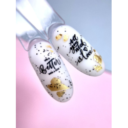 Placa Stamping DARK 13 Inscripciones y Lineas, (Pequeña)