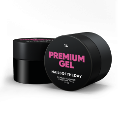 Premium Gel 14 Nailsoftheday, 15 gr