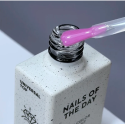 Universal Top No Wipe NAILS OF THE DAY, top coat brillante sin capa pegajosa y con filtros UV mínimo, 10 ml