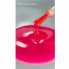 Color Top Vitrage 11 NAILSOFTHRDAY, top de color rosa brillante translúcido, sin capa adhesiva,10ml