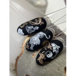 Placa Stamping DARK 09 Japón, (Pequeña)