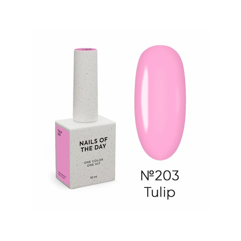Esmalte Semipermanente Let's special Tulip NAILSOFTHEDAY, Rosa frió, 10ml