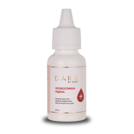 Líquido hemostático antiséptico DARK, 30ml