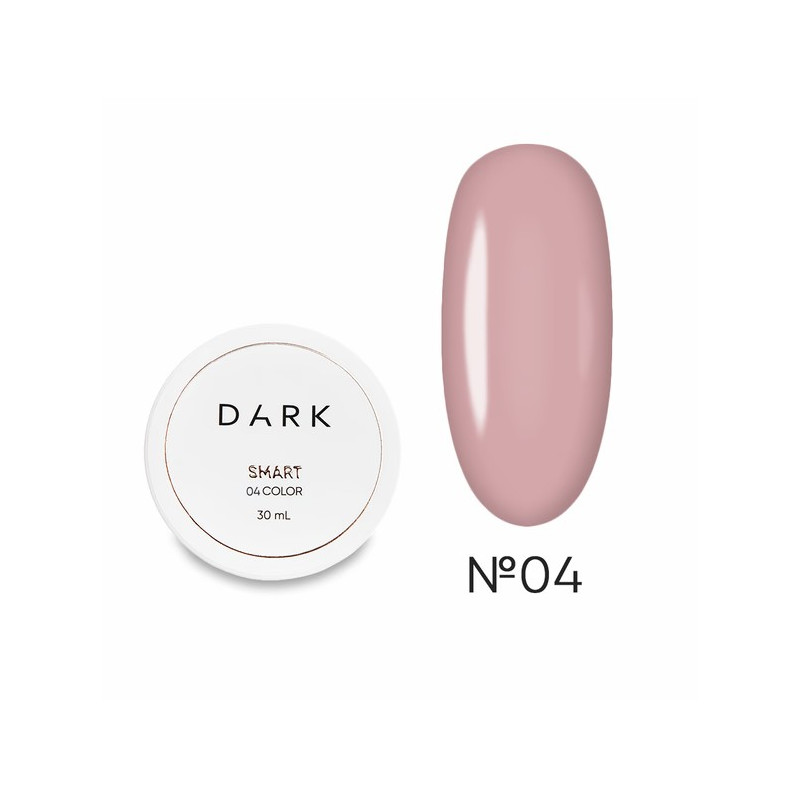 Gel Constructor Dark Smart Builder Gel 04, Nude, 30ml