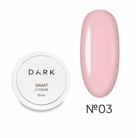 Gel Constructor Dark Smart Builder Gel 03, Rosa Nude, 30 ml