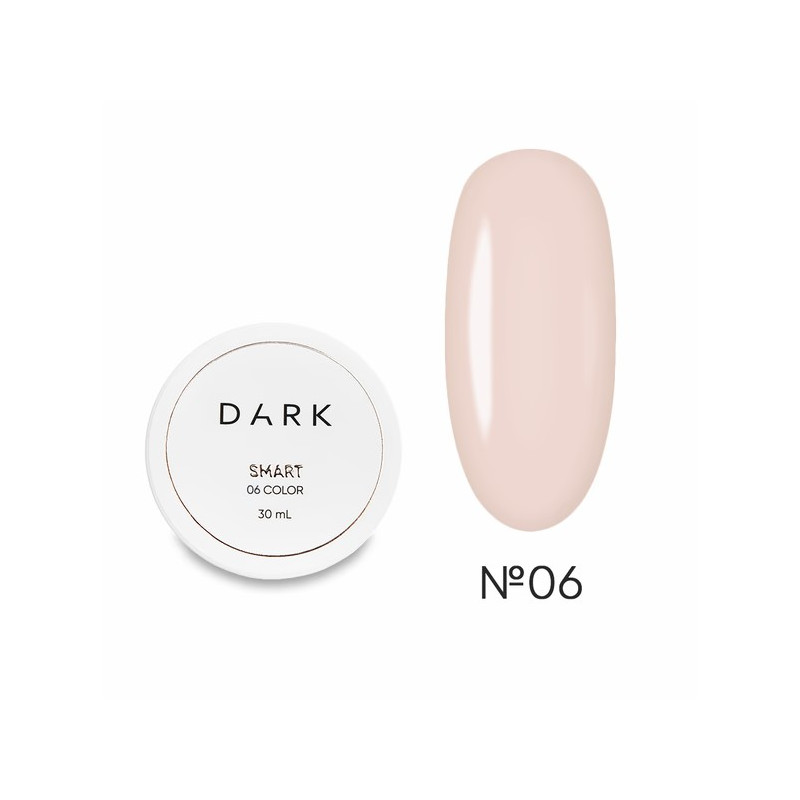 Gel Constructor Dark Smart Builder Gel 06, Melocotón Claro, 30 ml