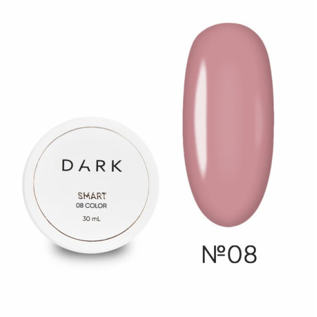 Gel Constructor Dark Smart Builder Gel 08, Nude, 30 ml