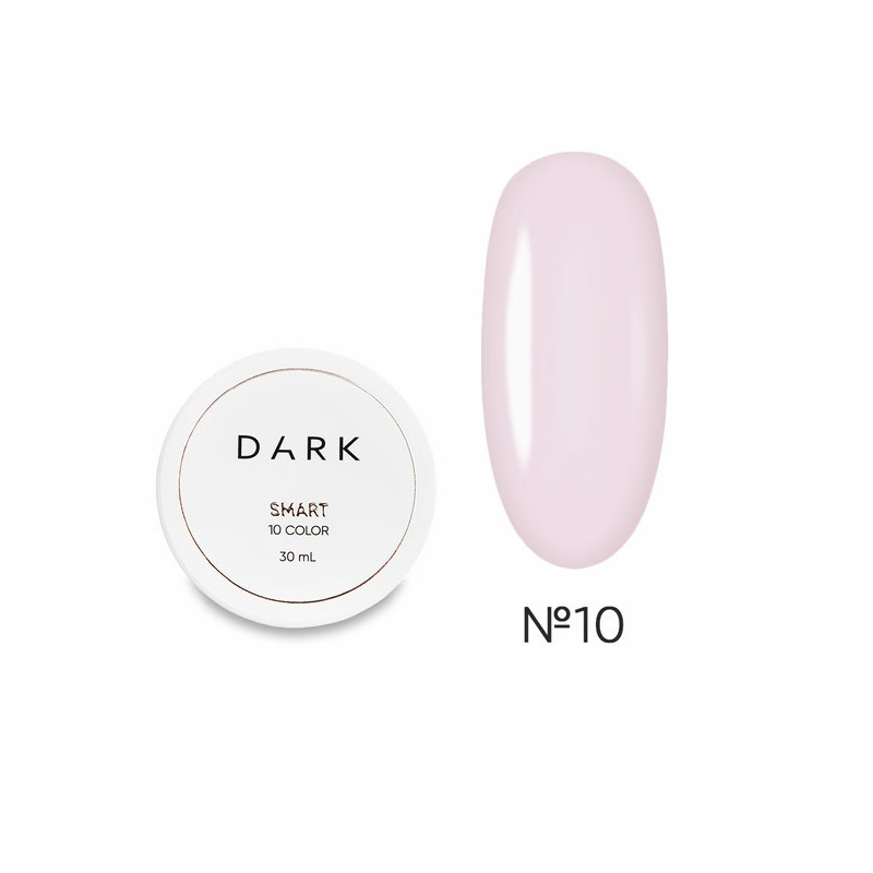 Gel Constructor Dark Smart Builder Gel 10, Rosa Claro, 30 ml