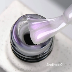 Top Shell 01 Nailsoftheday, sin capa adhesiva, 10 ml