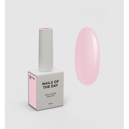 Top Milky Pink NAILSOFTHRDAY, sin capa adhesiva,10ml
