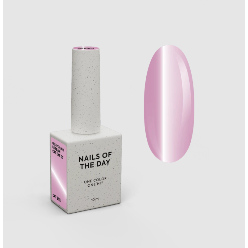 Esmalte semipermanente Korean Cat Eye 07 "Ojo de gato" NAILSOFTHEDAY, 10ml