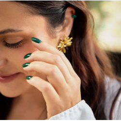 Esmalte Semipermanente Let's special Everroot  NAILSOFTHEDAY, Verde oscuro, 10ml