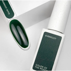 Esmalte Semipermanente Let's special Everroot  NAILSOFTHEDAY, Verde oscuro, 10ml