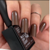 Esmalte semipermanenete Let's special Truffle 014 Nailsoftheday, color caramelo oscuro, 10ml