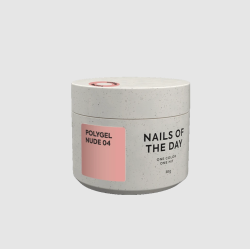 Polygel Nude 04 NAILSHOFTHEDAY, 30 ml