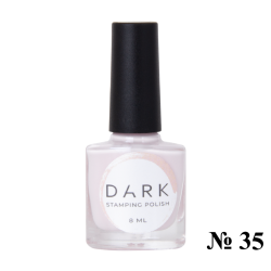 Esmalte Stamping Dark 35, Rosa Lechoso, 8ml