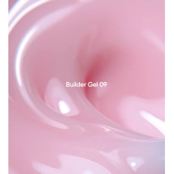 Builder Gel 09 NAILSOFTHEDAY, gel constructor rosa lechoso, 30 ml