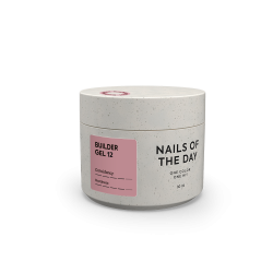 Builder Gel 12 NAILSOFTHEDAY, gel constructor rosa nude, 30 ml