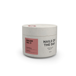 Builder Gel 13 NAILSOFTHEDAY, gel constructor caramelo oscuro, 15 ml